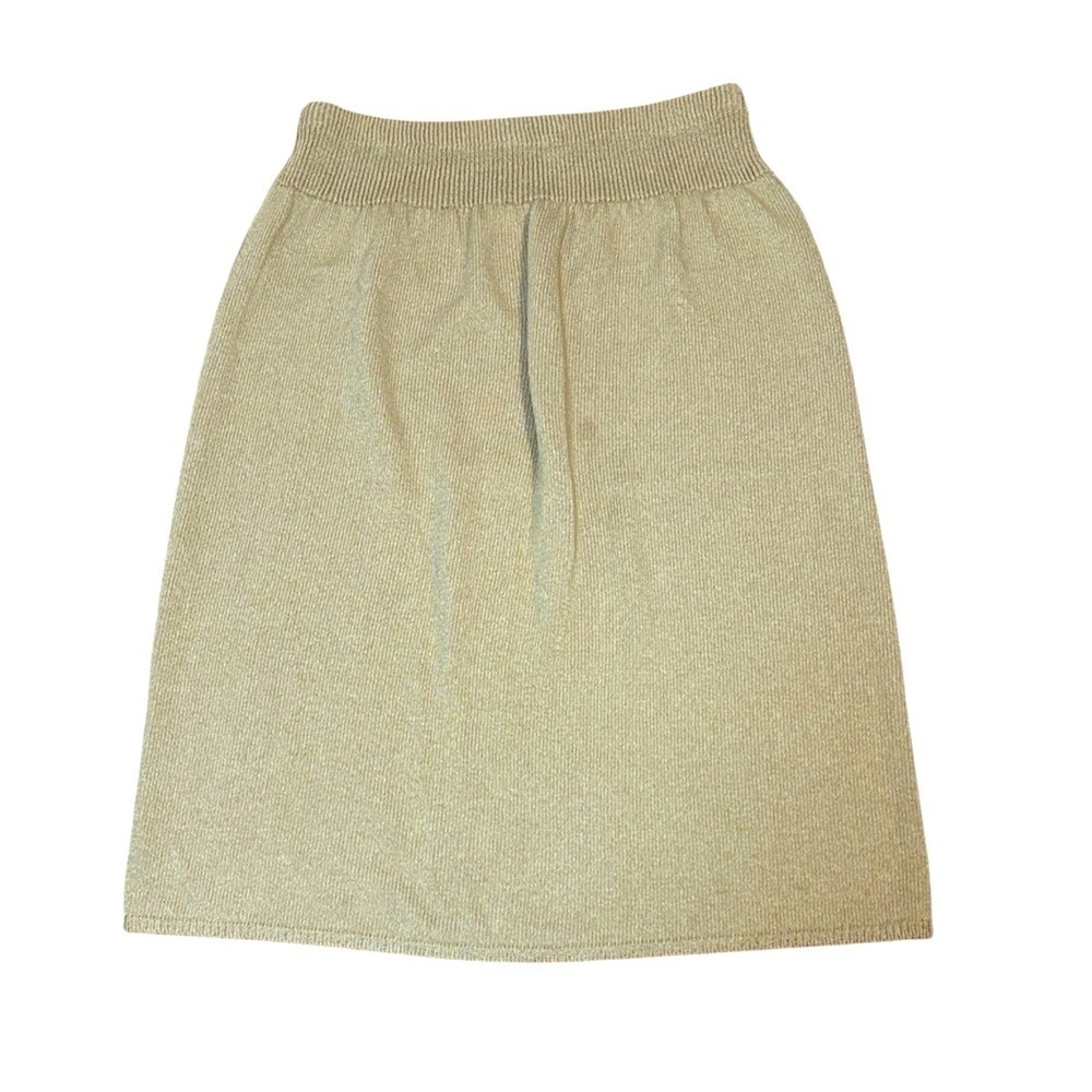 Vintage sweater skirt, beige, 12